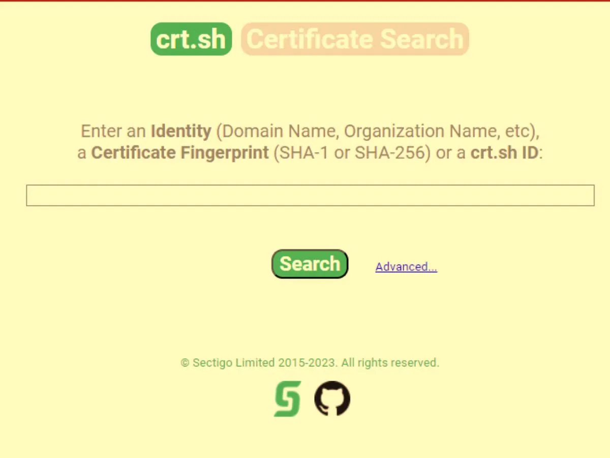 An Important Tool for Transparency of SSL/TLS Certificates crt.sh